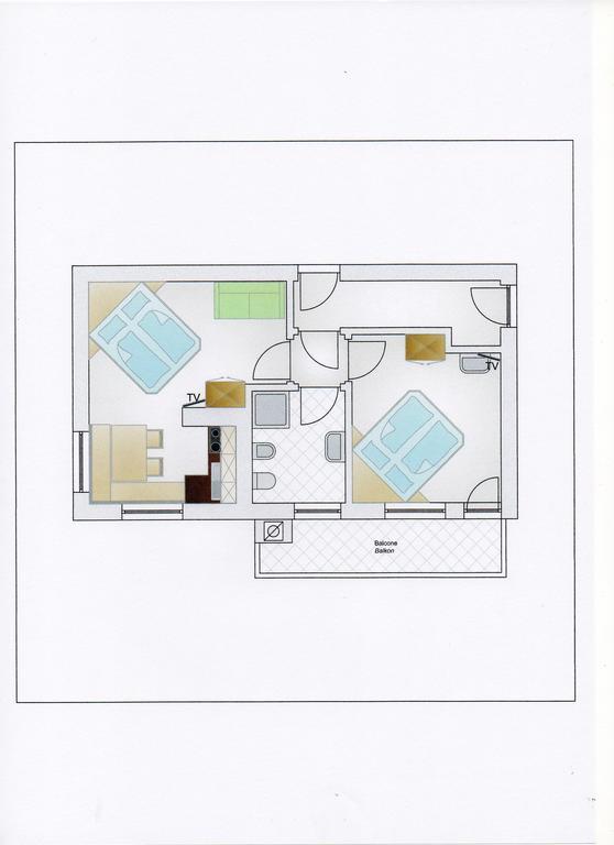 Apartments Brunella ลาวิลลา ภายนอก รูปภาพ